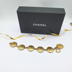 Vintage Chanel CC Logo Bracelet – view 2