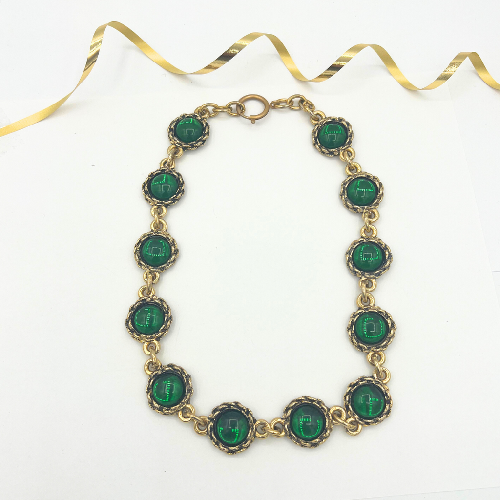 Vintage Moschino Gripoix Necklace