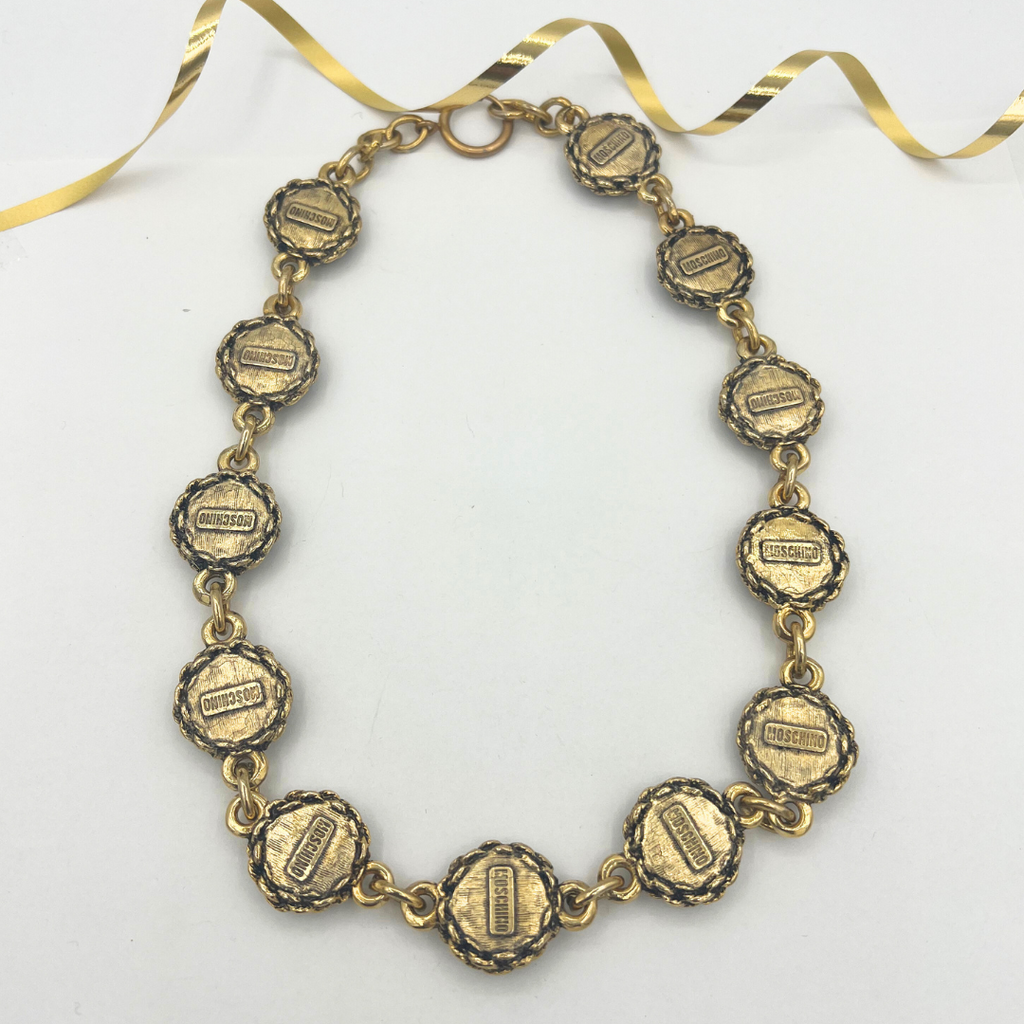 Vintage Moschino Gripoix Necklace – view 3