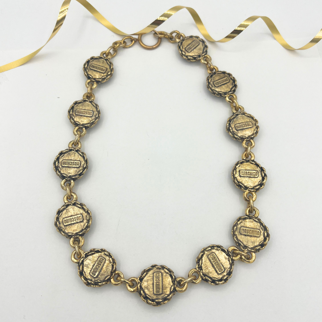 Vintage Moschino Gripoix Necklace – view 3
