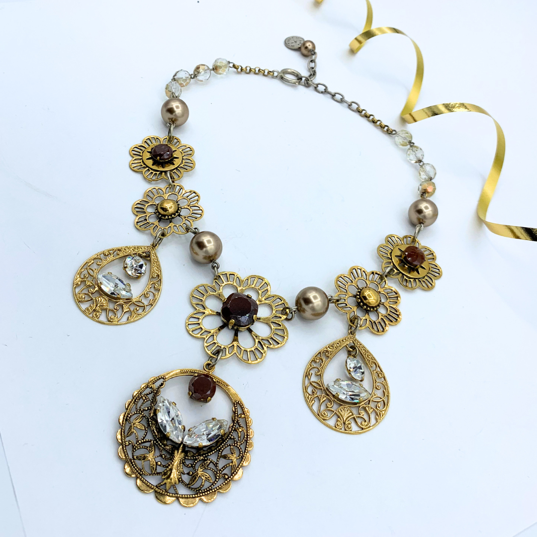 Zoe Coste Romantic Vintage Necklace