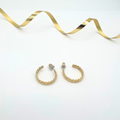 Vintage Hoops Stud Earrings