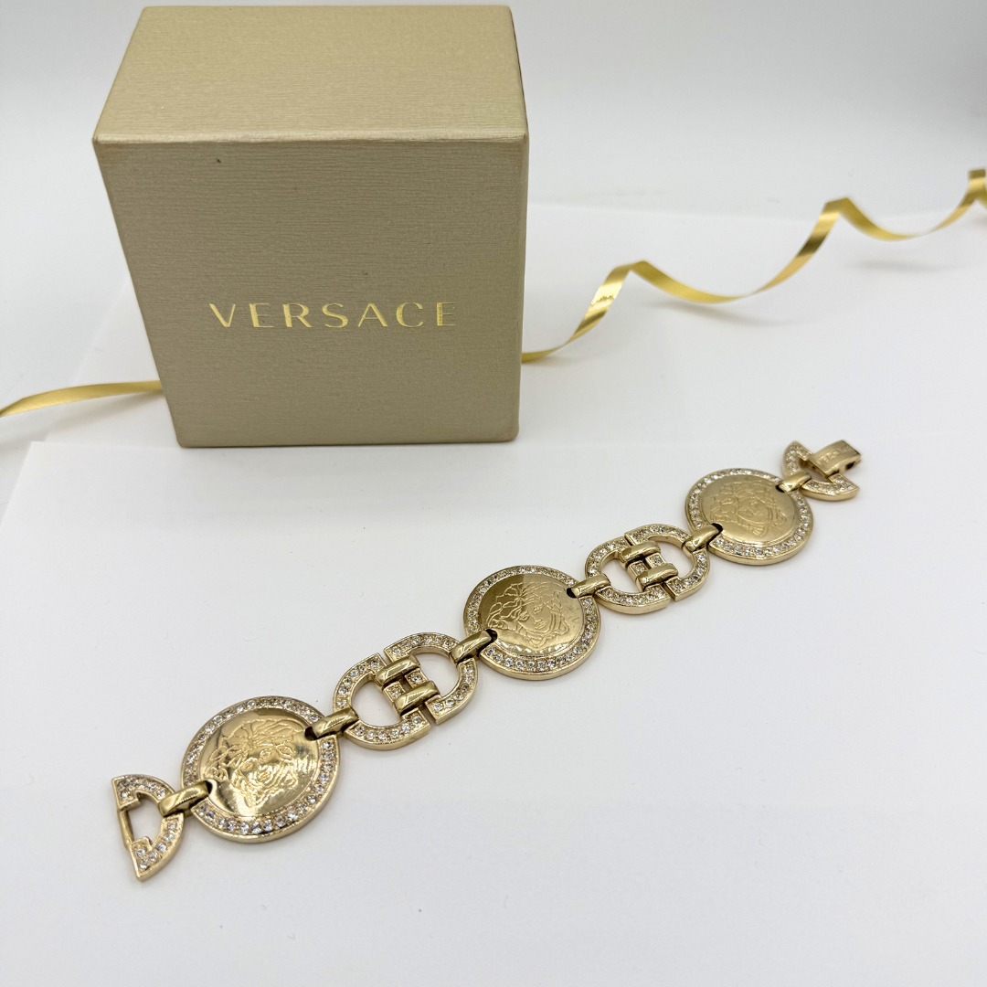Vintage Versace Medusa Bracelet