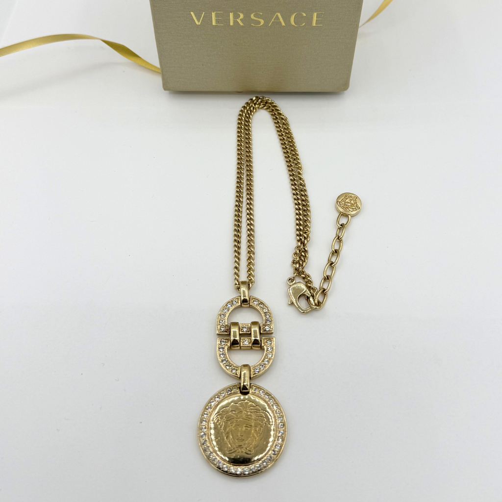 Vintage Versace Medusa Necklace