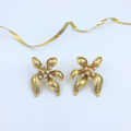 Vintage Oscar de la Renta XL Flower Earrings