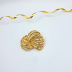 D’Orlan – Twisted Knot Brooch, vintage 1970s – view 2