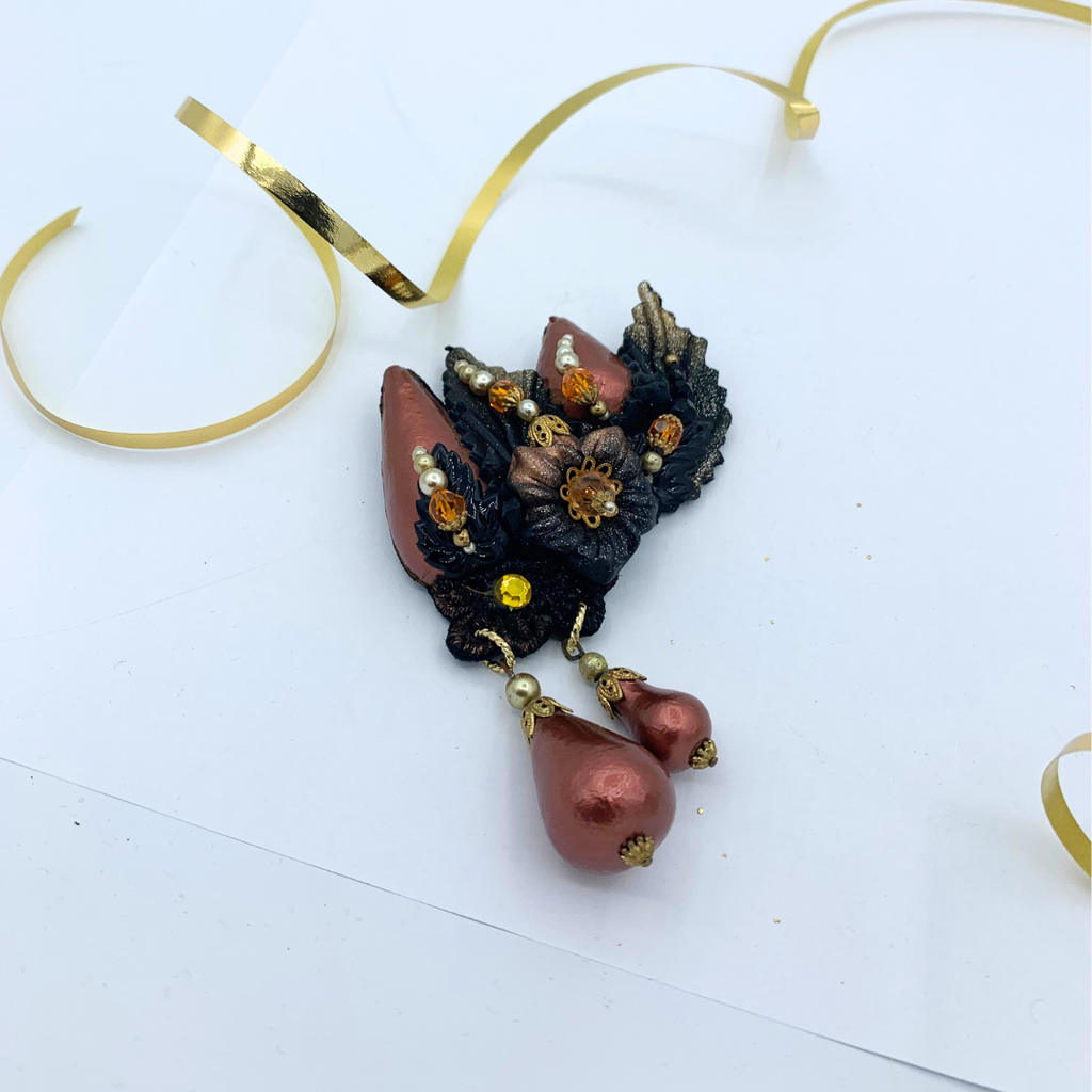 Vintage Hervé De Chandrick Brooch – view 2