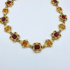 Vintage Christian Dior Baroque Petals Necklace – view 3