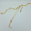 Vintage Christian Dior Lariat Style Crystal Necklace