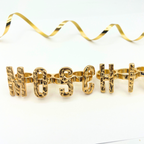 Vintage Moschino Chuncky Logo Knuckle Ring Set – view 2