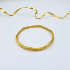Vintage Fendi Minimalist Slim Bangle Bracelet