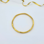 Vintage Fendi Minimalist Slim Bangle Bracelet – view 2