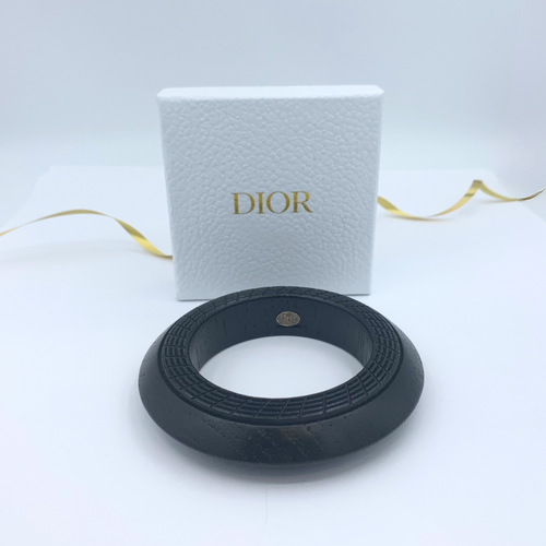 Vintage Christian Dior Boutique Wooden Bracelet – view 2