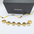 Vintage Chanel CC Logo Bracelet