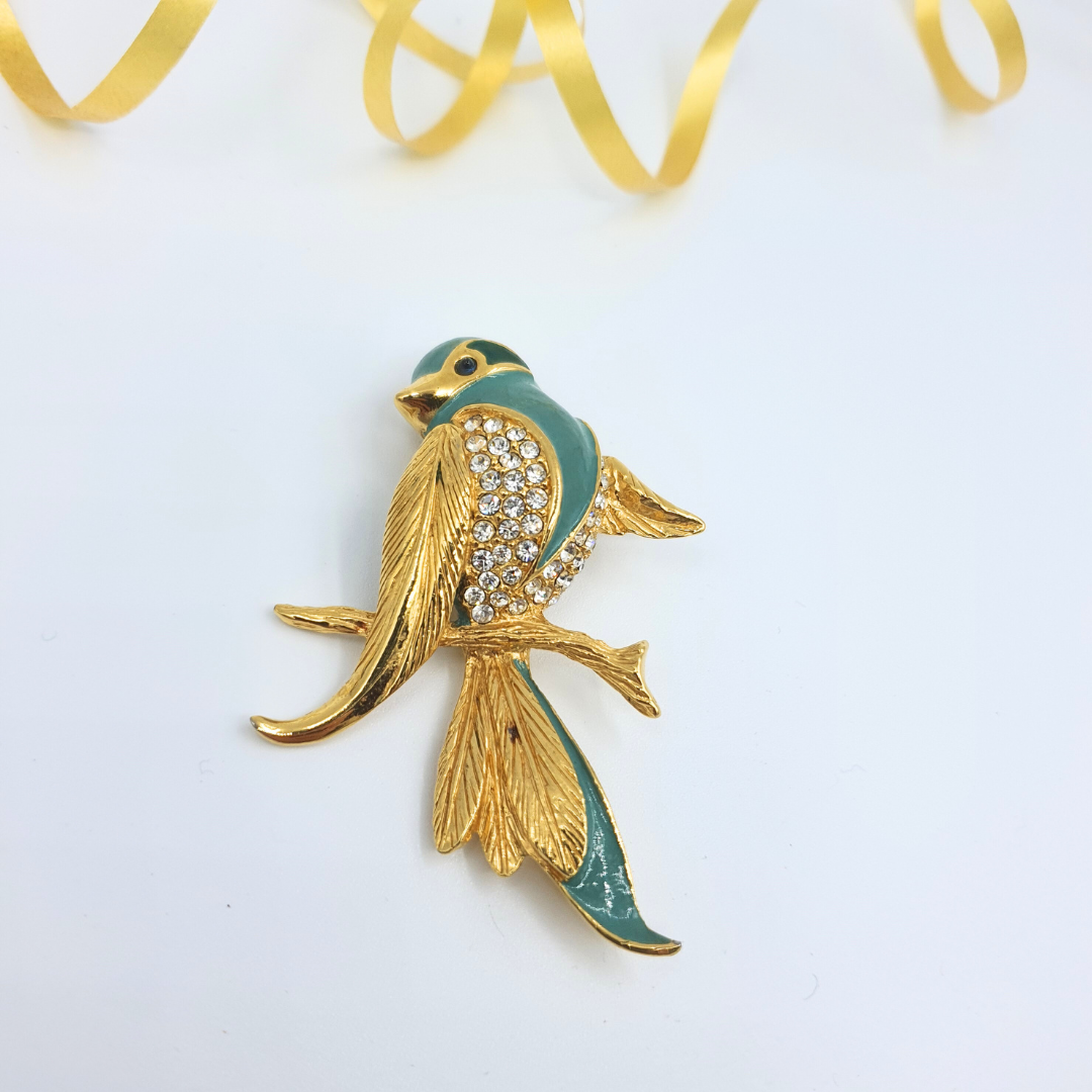 Carven – Vintage Bird Brooch – view 2