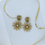 Moschino Statement Clip Oorbellen