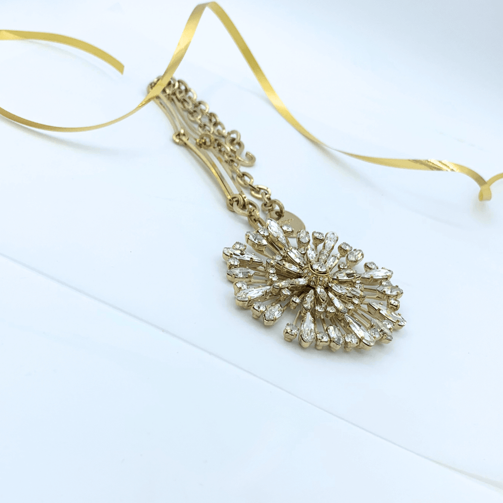 Vintage Lanvin Three-Dimensional Star Necklace – view 2