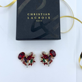 Crystal Earrings by Christian Lacroix