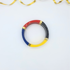 Vintage Dolce & Gabbana Bracelet in Geometric Colour Blocks – view 3