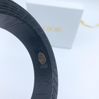 Vintage Christian Dior Boutique Wooden Bracelet – view 3