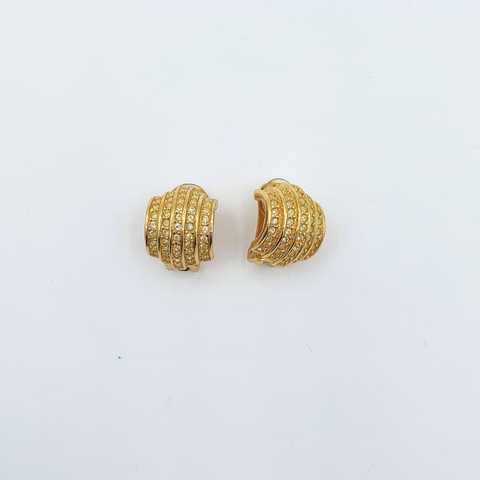 Christian Dior Clip Earrings