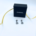 Chanel CC logo crystals Earrings