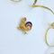 Vintage Carven rooster brooch