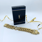 Vintage Yves Saint Laurent Curb Link Bracelet