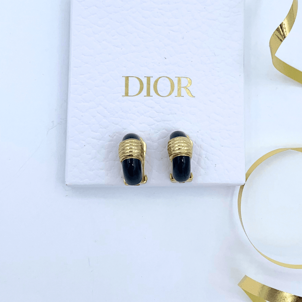 Vintage Dior Clip Earrings – view 2