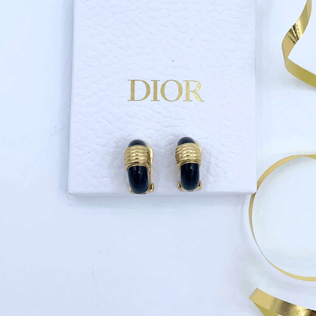 Vintage Dior Clip Earrings – view 2