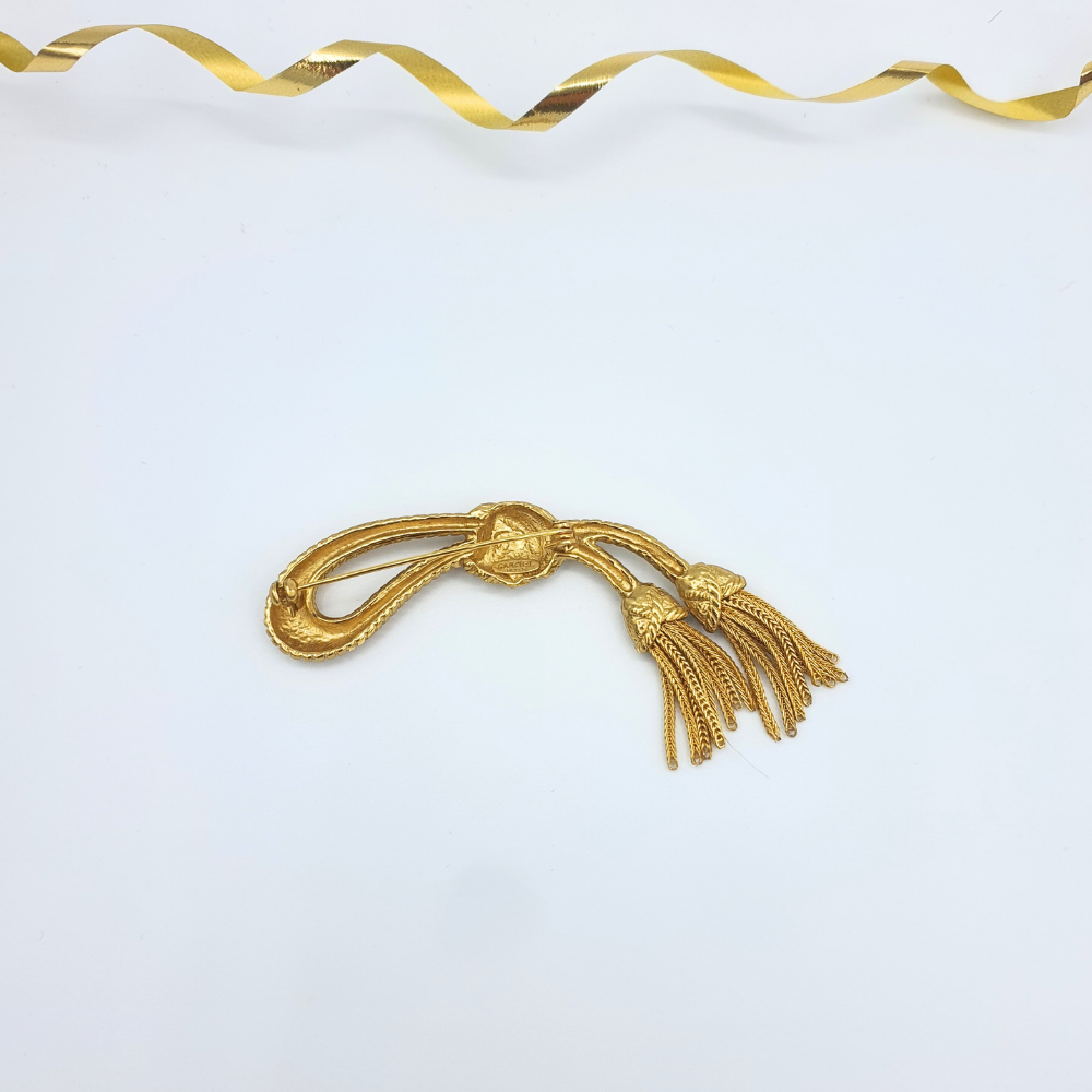 Sonia Rykiel – Rope Brooch, vintage 1980s – view 3