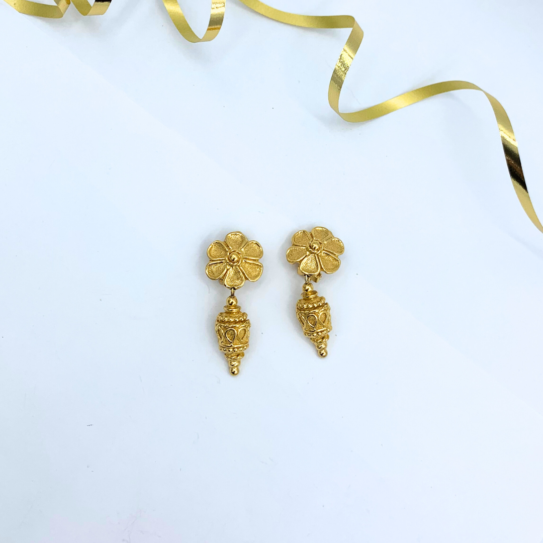 Vintage Grossé for Dior Clip Earrings
