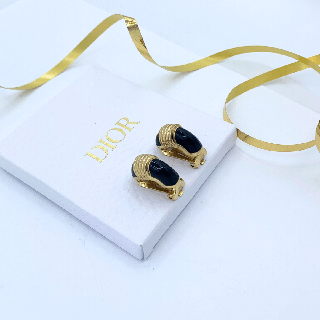 Vintage Dior Clip Earrings
