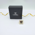 Vintage Chanel CC logo Ring