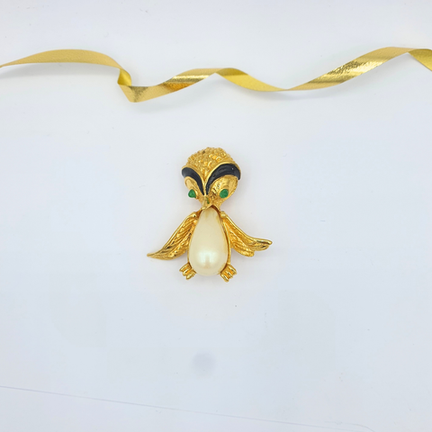 Carven Jelly Belly Vogel Broche