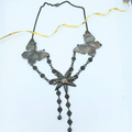 Vintage Moschino XL Butterfly Necklace
