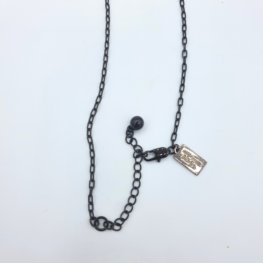 Sonia Rykiel – Black Bow Necklace, vintage 1980s – view 4