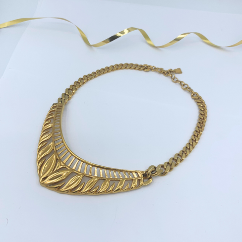 Lanvin – V-Vormige Statement ketting