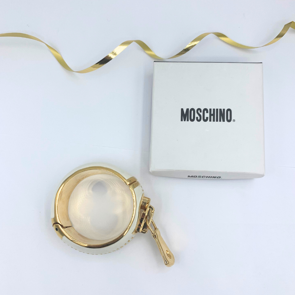 Vintage Moschino – Zipper Statement Bracelet, 2000s – view 2