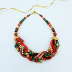 Christian Lacroix Vintage Multicoloured Beads Necklace