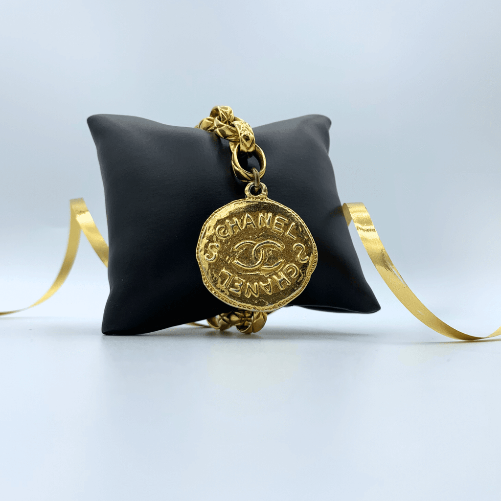 Vintage Chanel CC Charm Bracelet – view 2
