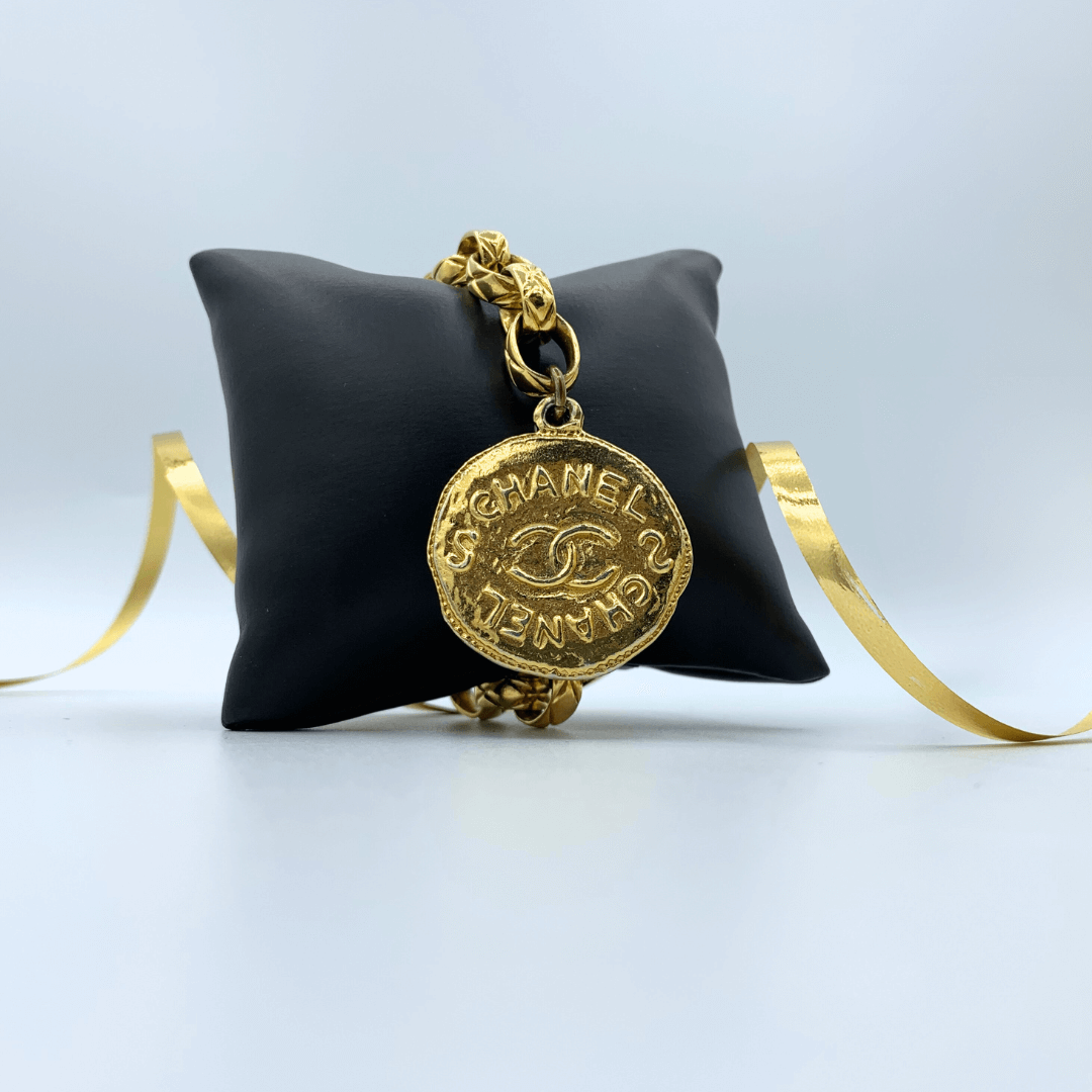 Vintage Chanel CC Charm Bracelet – view 2