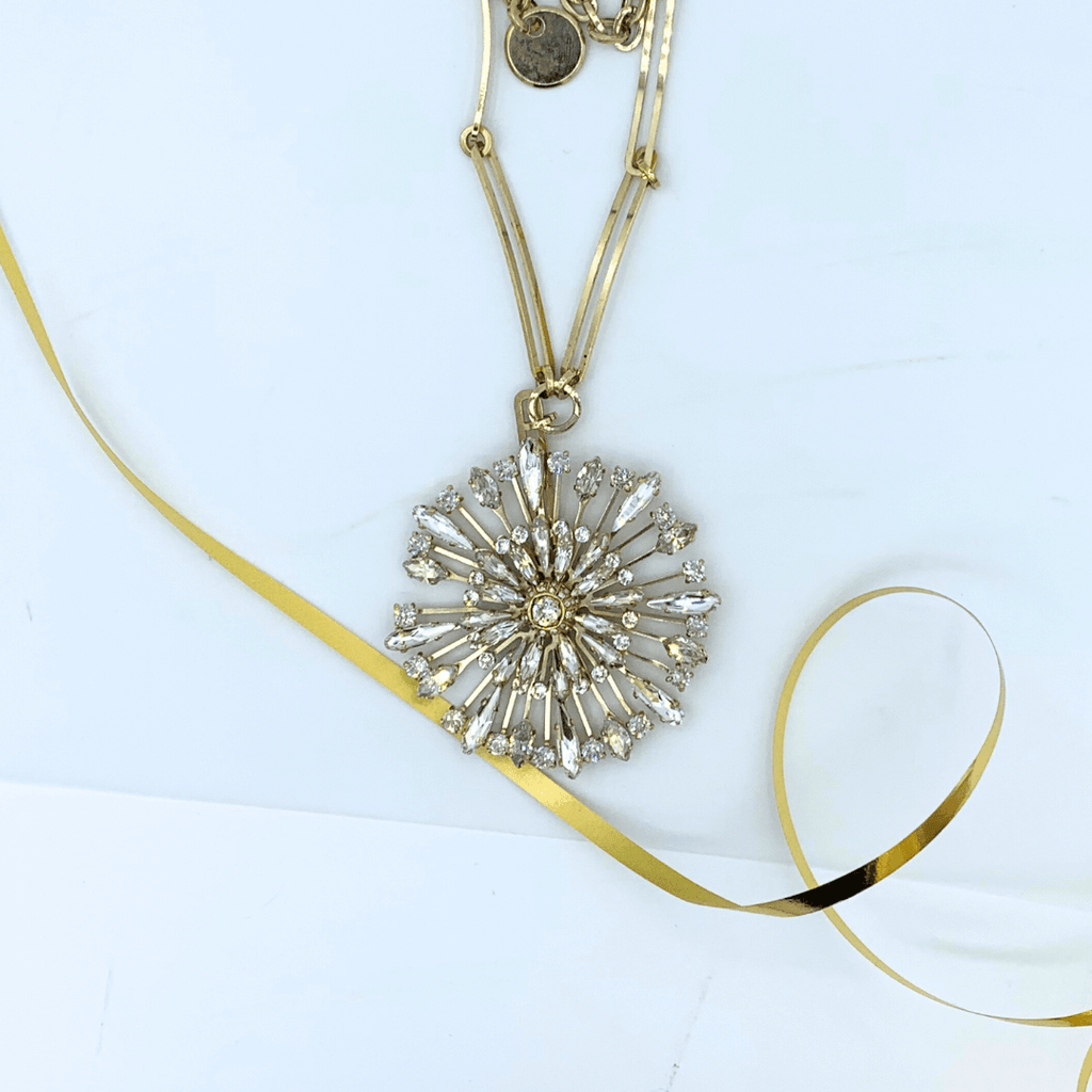 Vintage Lanvin Three-Dimensional Star Necklace – view 3