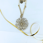 Vintage Lanvin Three-Dimensional Star Necklace – view 3
