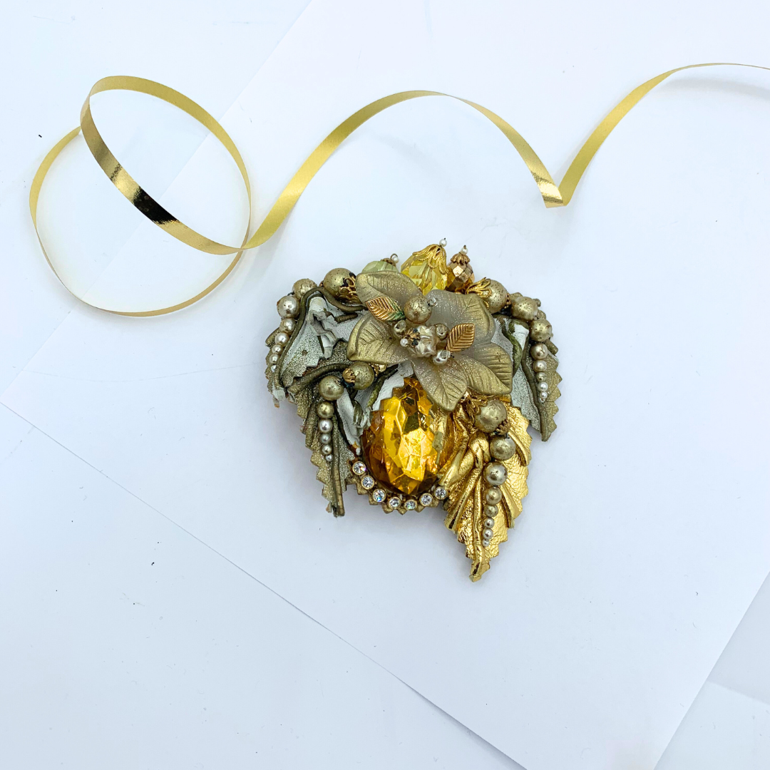 Vintage Hervé De Chandrick Brooch