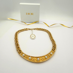 Vintage Christian Dior Faux Pearl Necklace