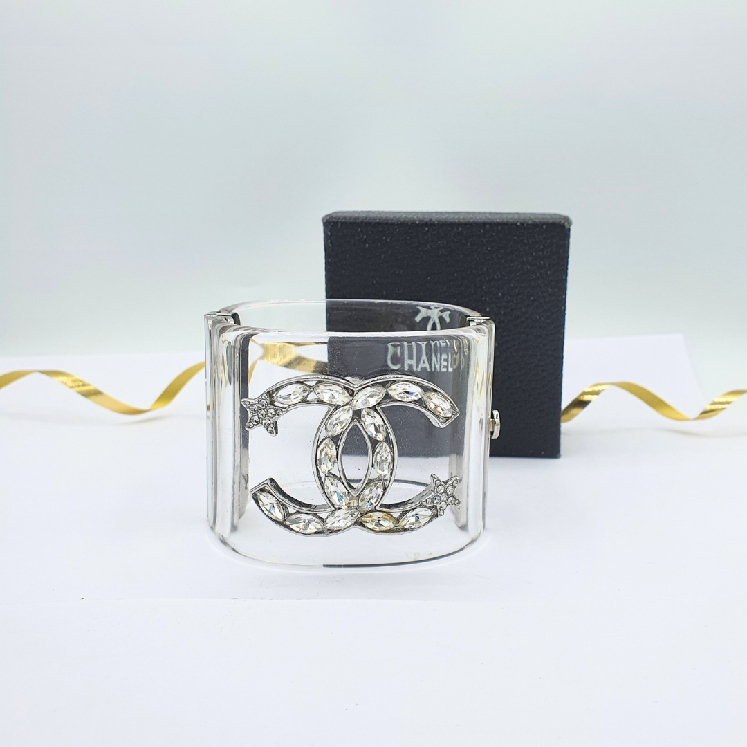 Vintage Chanel CC Cuff
