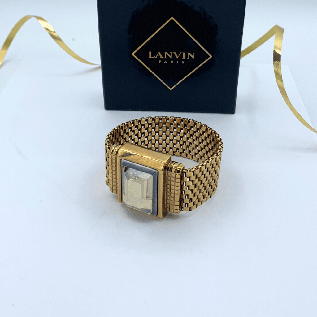Vintage Lanvin Geometric Bracelet