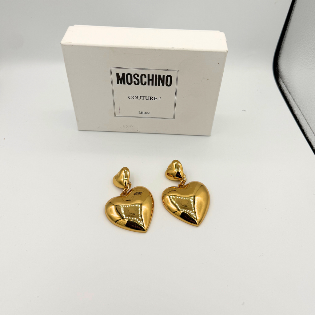 Moschino – Vintage Heart Earrings – view 4