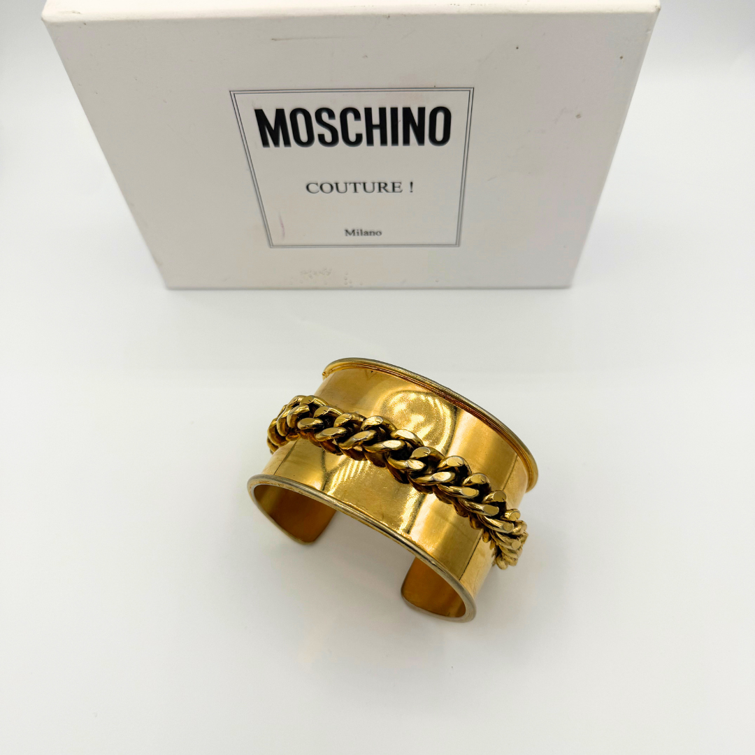 Moschino – Vintage Chain Cuff